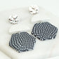 Bonita Collection - Silver Dottie Earrings