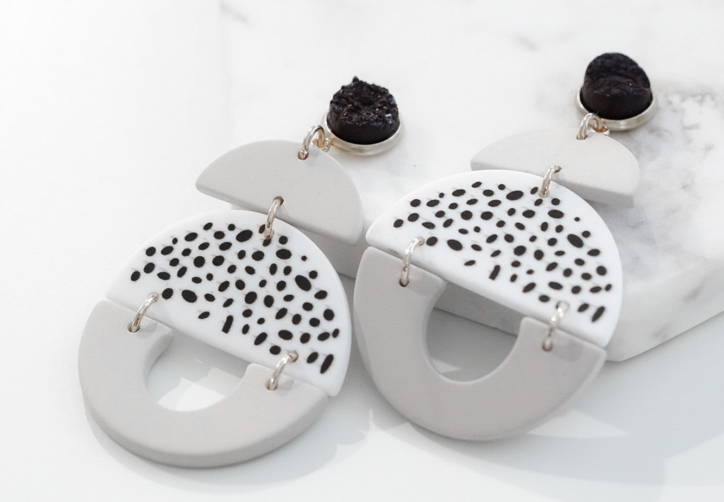 Fiji Collection - Silver Ally Earrings