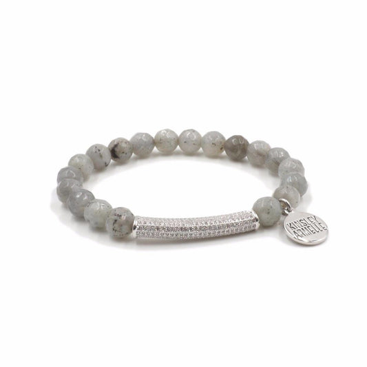 Glitz Collection - Silver Haze Bracelet