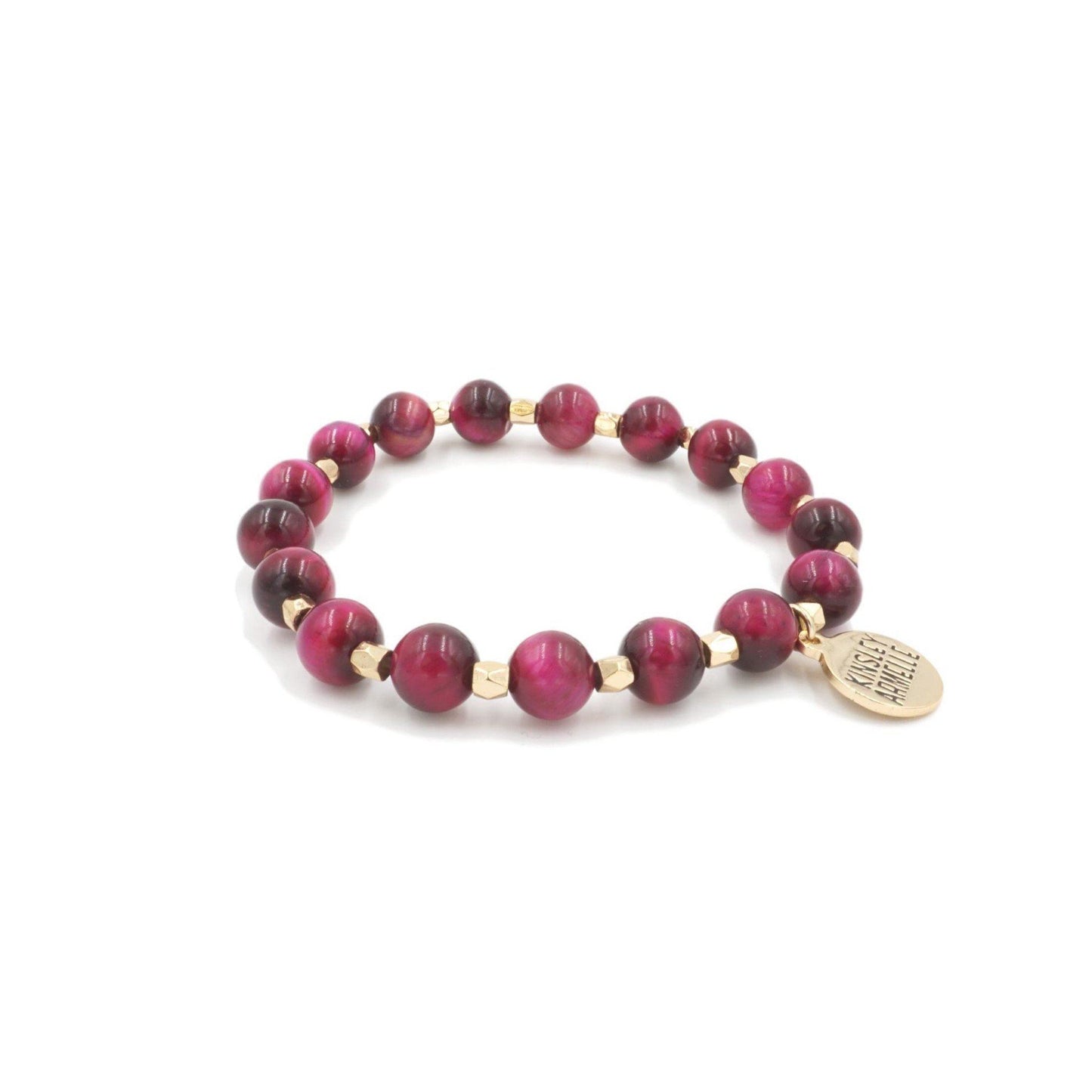 Farrah Collection - Raspberry Wine Bracelet