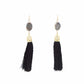 Fringe Collection - Raven Drop Earrings