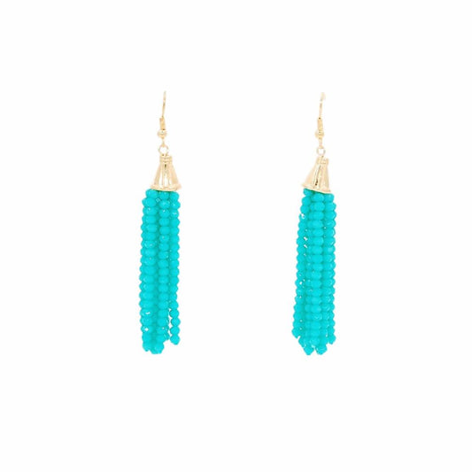 Tassel Collection - Pixie Glass Beaded Earrings
