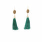 Fringe Collection - Jade Drop Earrings