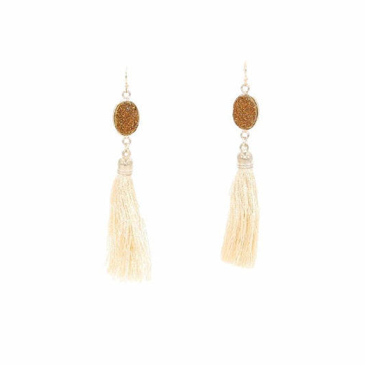 Fringe Collection - Bridal Heath Drop Earrings