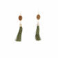 Fringe Collection - Moss Drop Earrings