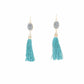 Fringe Collection - Azure Drop Earrings