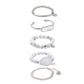 Silver Eira Bracelet Stack