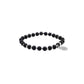 Farrah Collection - Silver Coal Bracelet