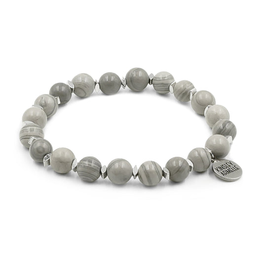 Farrah Collection - Silver Dusk Bracelet