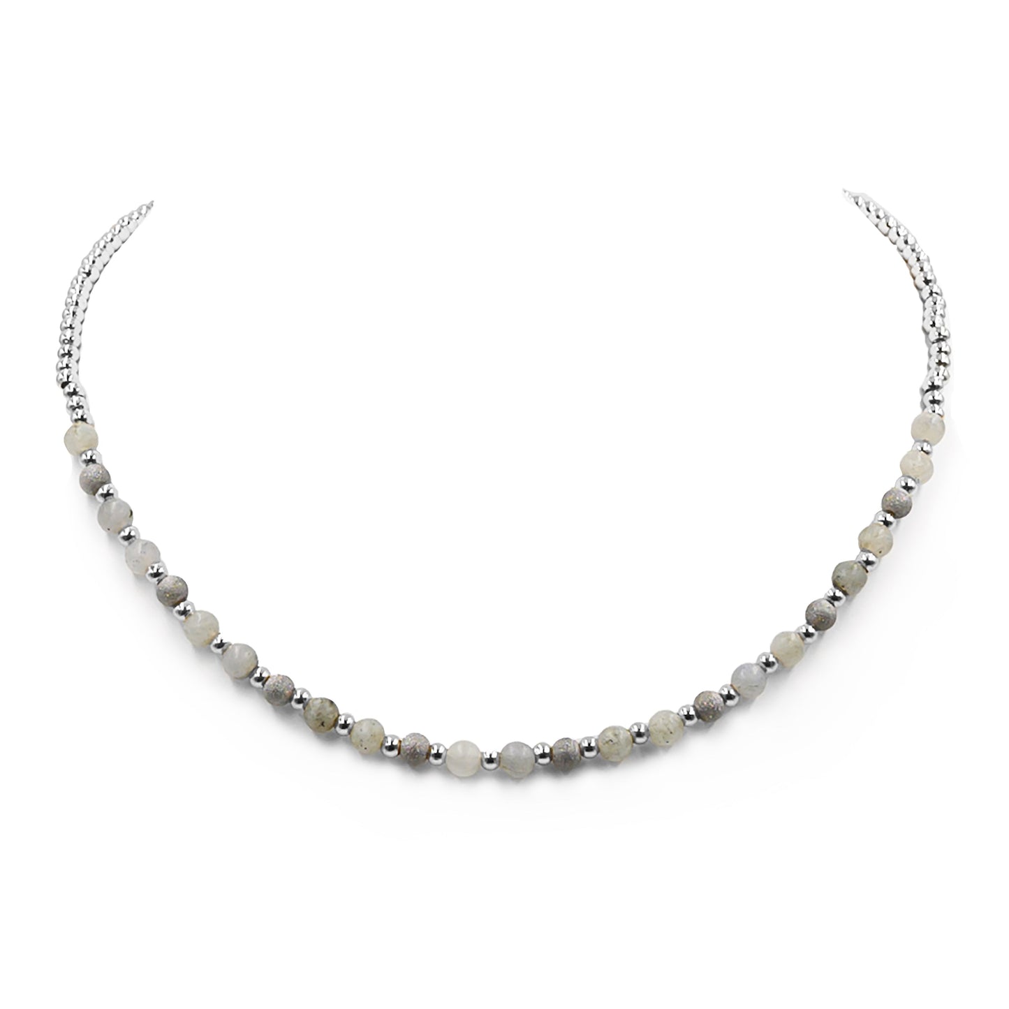 Farrah Collection - Silver Haze Necklace