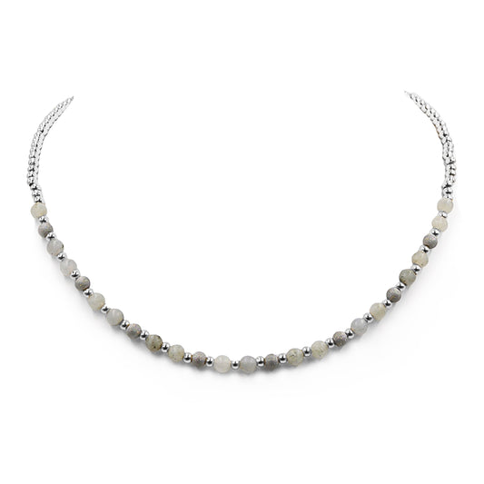 Farrah Collection - Silver Haze Necklace