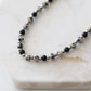Farrah Collection - Silver Speckle Necklace