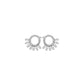 Finley Collection - Silver Pearl Earrings