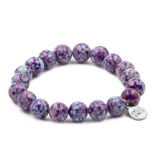 Gabrielle Collection - Silver Royal Ocean Bracelet