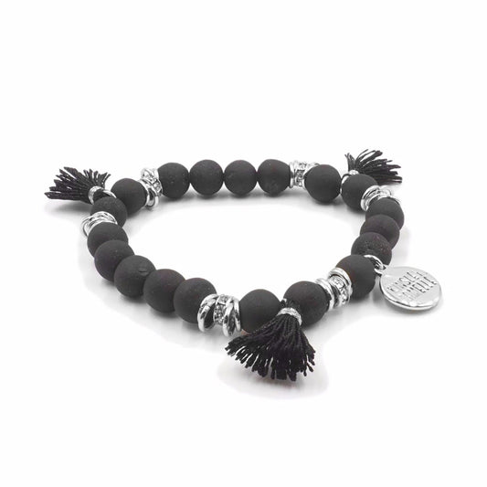 Geode Collection - Silver Mamba Bracelet