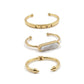 Gilded Bracelet Stack