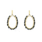Glam Collection - Raven Earrings