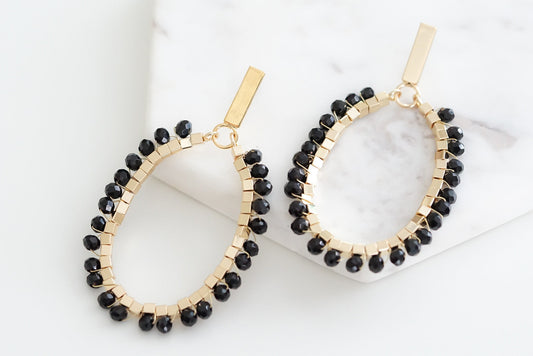 Glam Collection - Raven Earrings