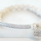 Glitz Collection - Silver Khaki Bracelet
