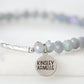 Glory Collection - Silver Cashmere Bracelet
