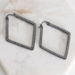 Goddess Collection - Black Bling Maddox Earrings