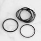 Goddess Collection - Black Ring Set
