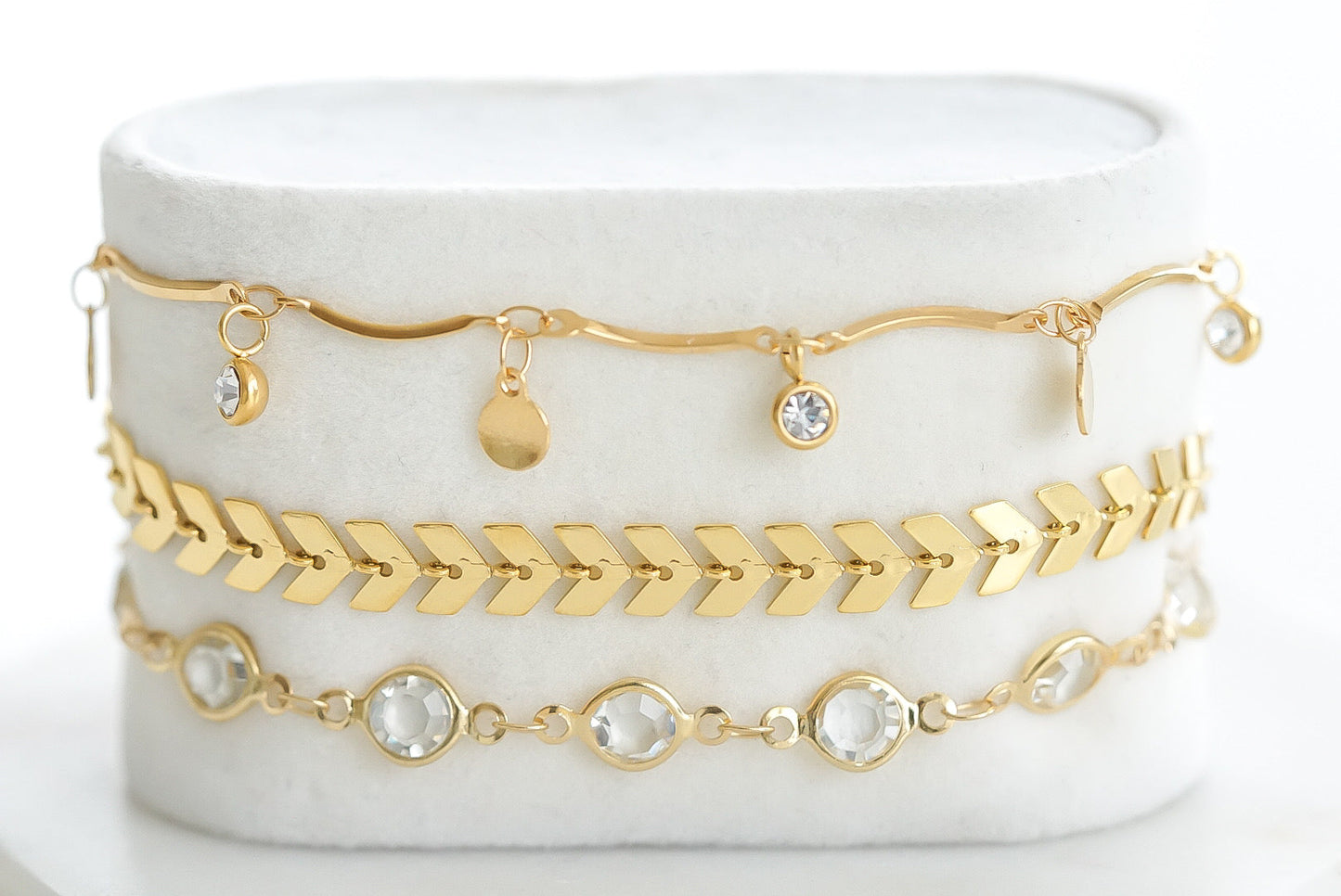 Goddess Collection - Camilla Anklet Set