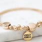 Goddess Collection - Gold Flake Bracelet