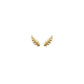 Goddess Collection - Petite Laurel Leaf Stud Earrings
