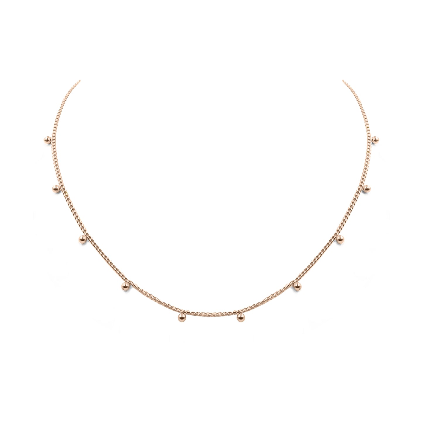 Goddess Collection - Rose Gold Adorn Necklace