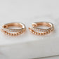 Goddess Collection - Rose Gold Elle Earrings