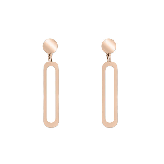 Goddess Collection - Rose Gold Genesis Earrings