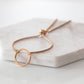 Goddess Collection - Rose Gold Honey Bracelet