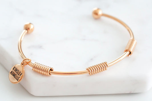 Goddess Collection - Rose Gold Jessa Bracelet