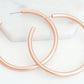 Goddess Collection - Rose Gold Maira Earrings 2.5