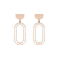 Goddess Collection - Rose Gold Olivia Earrings