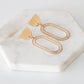 Goddess Collection - Rose Gold Olivia Earrings