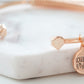 Goddess Collection - Rose Gold Roma Bracelet