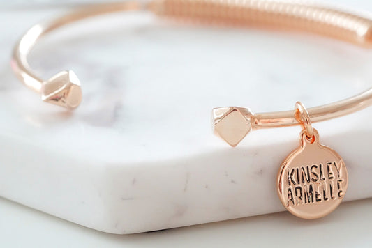 Goddess Collection - Rose Gold Roma Bracelet