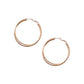 Goddess Collection - Rose Gold Sunniva Earrings 1.5