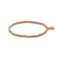 Goddess Collection - Rose Gold Demi Bracelet 4mm