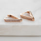 Goddess Collection - Rose Gold Venus Earrings