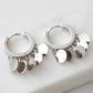 Goddess Collection - Silver Esmeralda Earrings