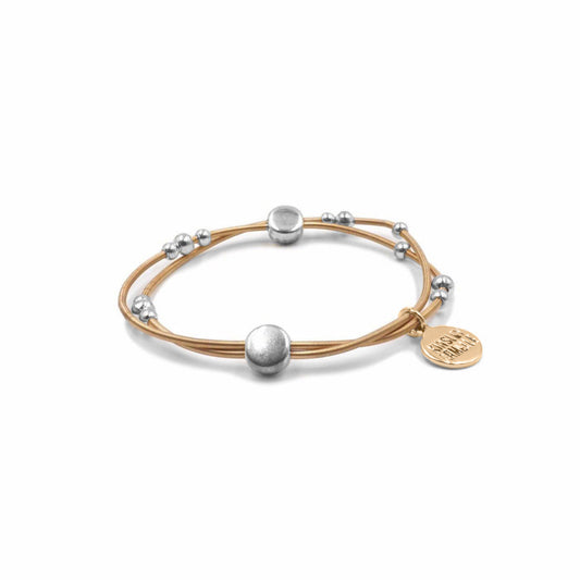 Goddess Collection - Silver Flake Bracelet