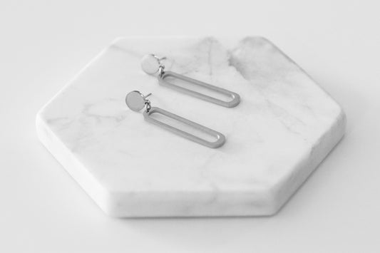 Goddess Collection - Silver Genesis Earrings