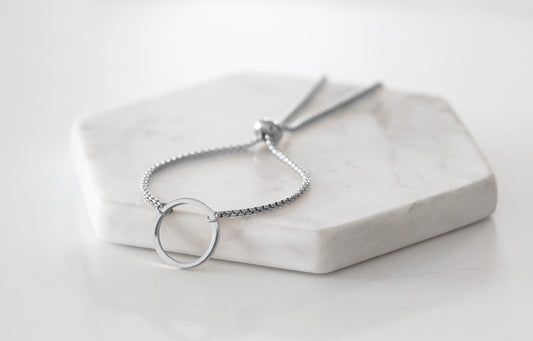 Goddess Collection - Silver Honey Bracelet