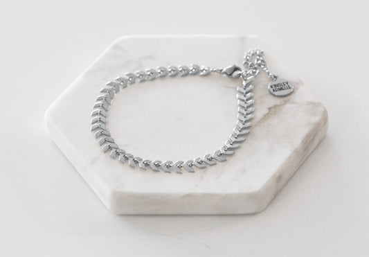 Goddess Collection - Silver Lance Anklet