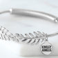 Goddess Collection - Silver Laurel Leaf Bracelet