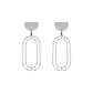 Goddess Collection - Silver Olivia Earrings