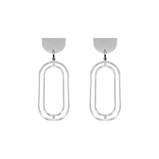 Goddess Collection - Silver Olivia Earrings